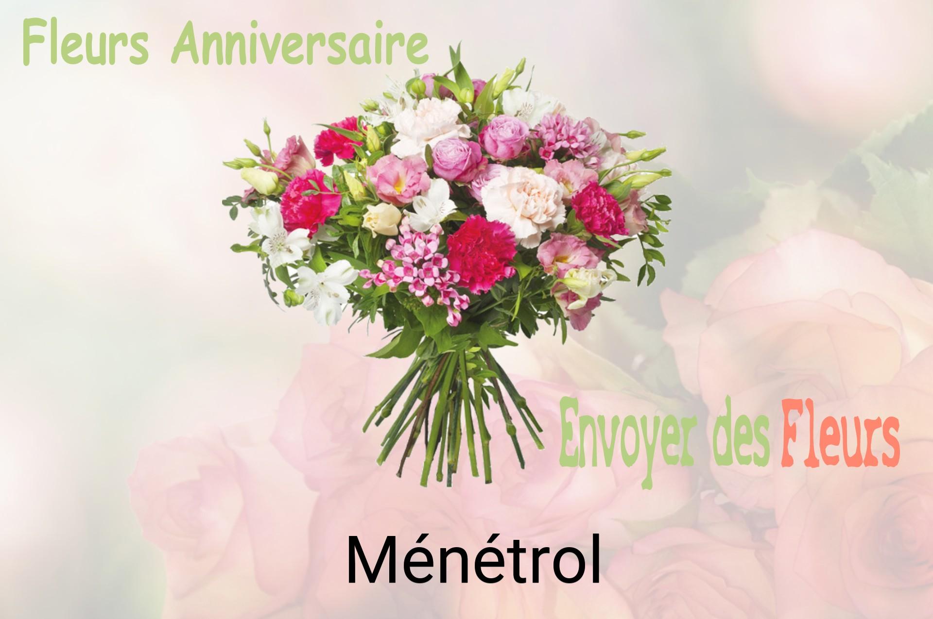 Bouquet de fleurs d’anniversaire livré à Ménétrol